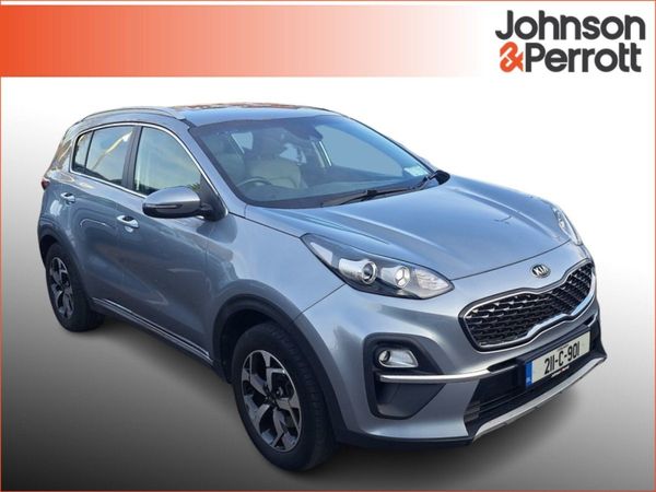 Kia Sportage SUV, Diesel Hybrid, 2021, Grey