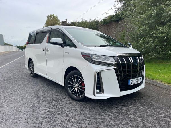 Toyota Alphard MPV, Petrol Hybrid, 2021, White