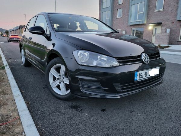 Volkswagen Golf Hatchback, Diesel, 2015, Black