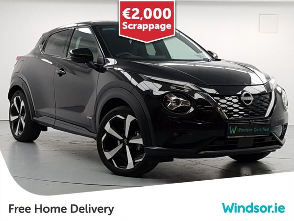 Nissan Juke SUV, Petrol Hybrid, 2025, Black