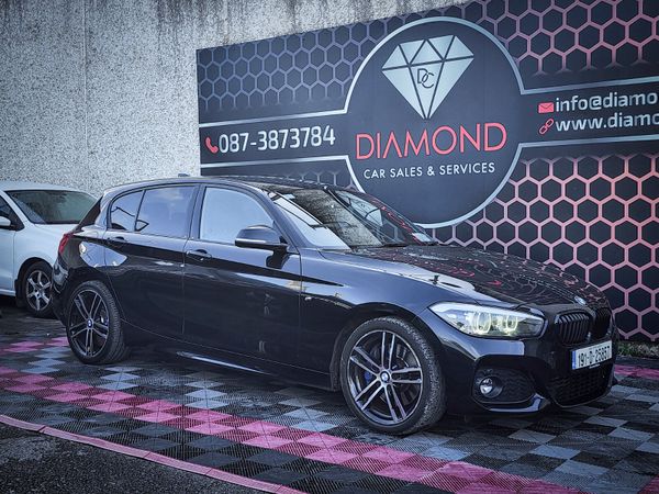 BMW 1-Series Hatchback, Diesel, 2019, Black