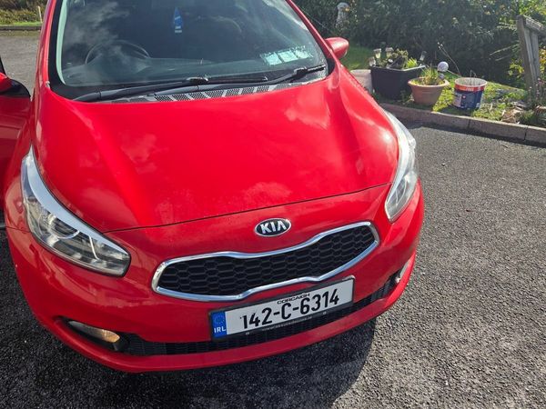 Kia Ceed Estate, Diesel, 2014, Red