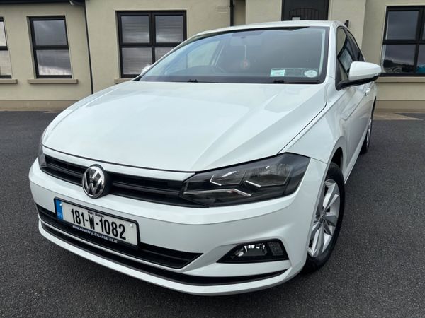 Volkswagen Polo Hatchback, Petrol, 2018, White
