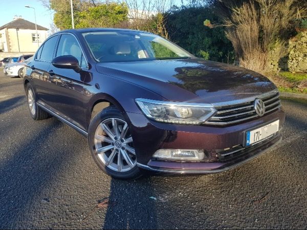 Volkswagen Passat Saloon, Diesel, 2017, Red
