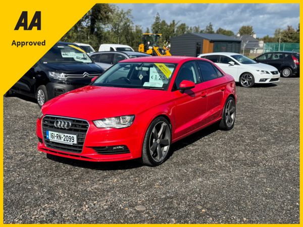 Audi A3 Saloon, Diesel, 2016, Red