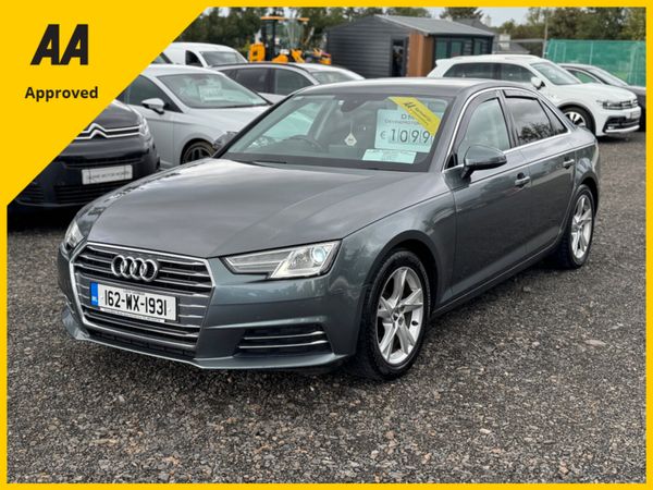 Audi A4 Saloon, Diesel, 2016, Grey