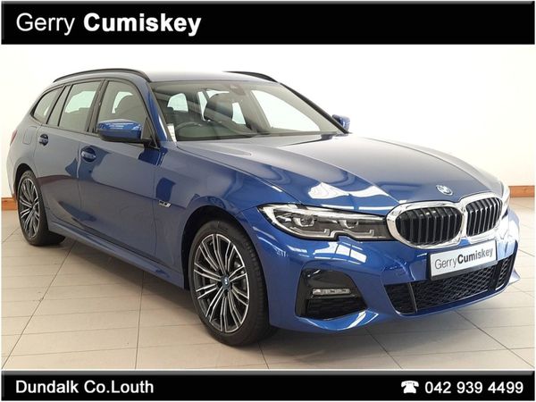 BMW 3-Series Estate, Petrol Plug-in Hybrid, 2022, Blue