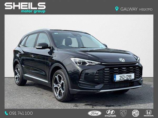 MG ZS Hatchback, Petrol Hybrid, 2025, Black