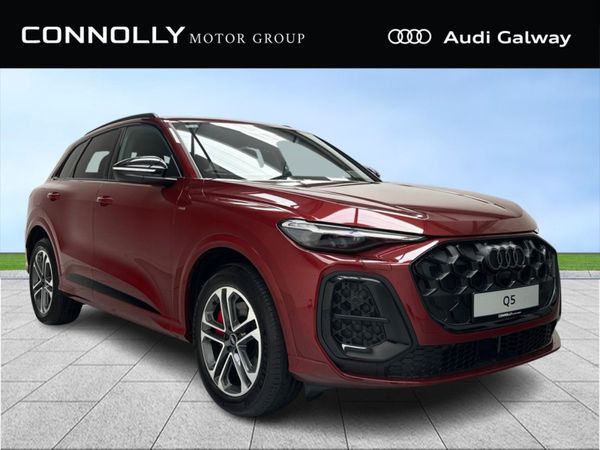 Audi Q5 SUV, Petrol Plug-in Hybrid, 2025, Red