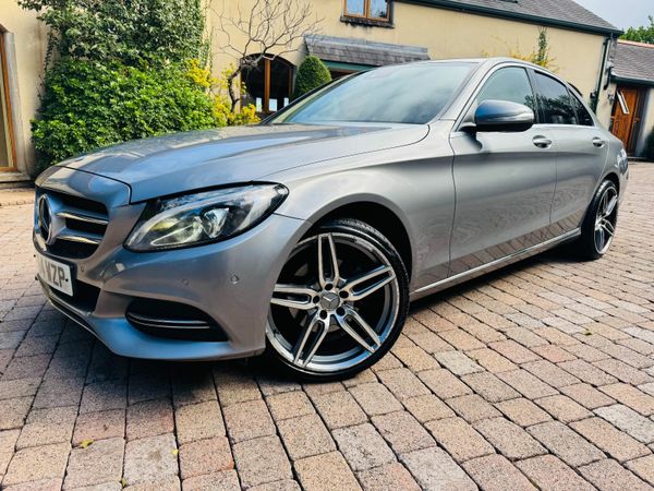 Mercedes-Benz C-Class Saloon, Diesel, 2014, Silver