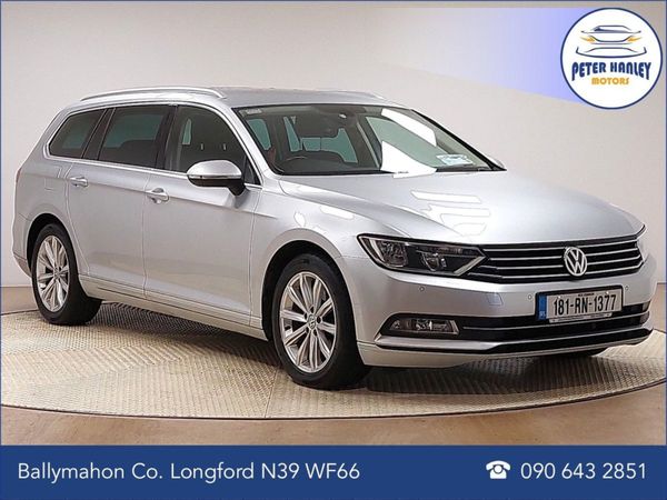 Volkswagen Passat Estate, Diesel, 2018, Silver