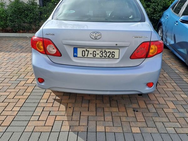 Toyota Corolla Saloon, Petrol, 2007, Blue
