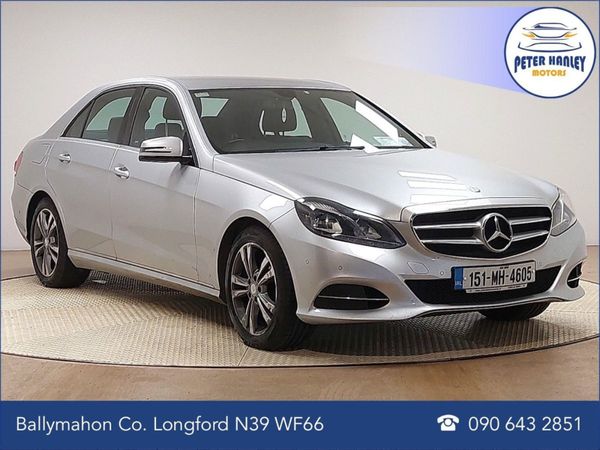 Mercedes-Benz E-Class Saloon, Diesel, 2015, Silver