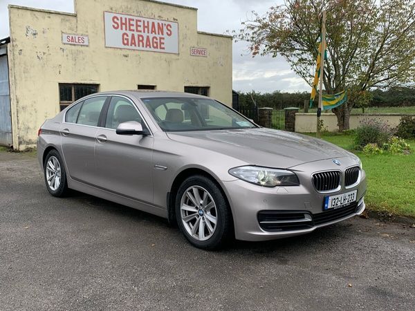 BMW 5-Series Saloon, Diesel, 2013, Silver