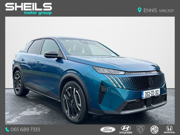 Peugeot 3008 MPV, Electric, 2025, Blue