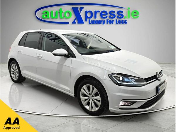 Volkswagen Golf Hatchback, Petrol, 2018, White