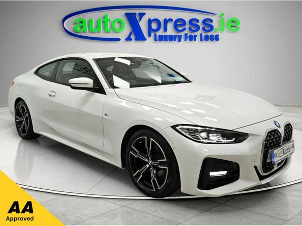 BMW 4-Series Coupe, Diesel, 2021, White