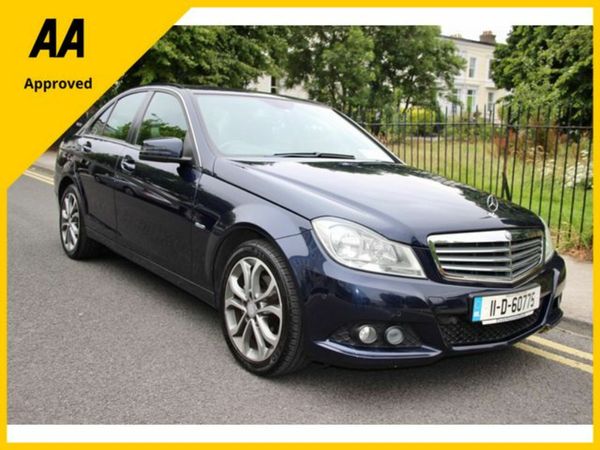 Mercedes-Benz C-Class Saloon, Diesel, 2011, Blue