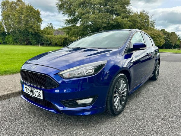 Ford Focus Hatchback, Diesel, 2018, Blue