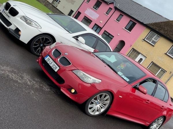 BMW 5-Series Saloon, Diesel, 2009, Red