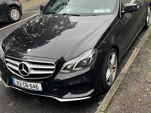 Mercedes-Benz E-Class Saloon, Diesel Hybrid, 2014, Black