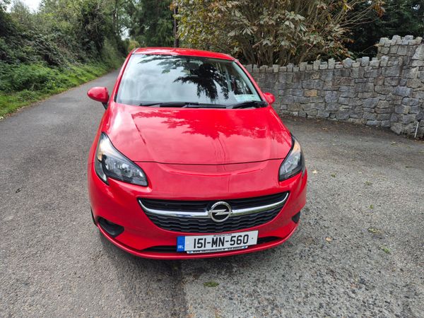 Opel Corsa Hatchback, Petrol, 2015, Red
