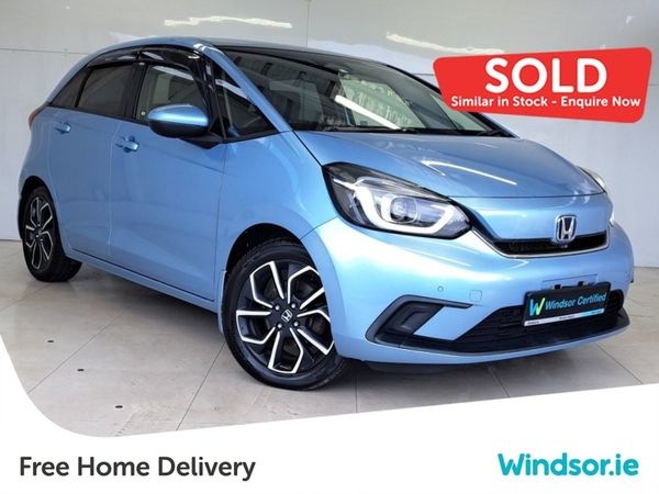 Honda Fit Hatchback, Petrol Hybrid, 2020, Blue
