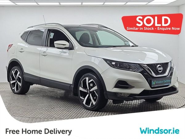 Nissan Qashqai MPV, Petrol, 2021, White