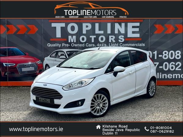 Ford Fiesta Hatchback, Petrol, 2014, White