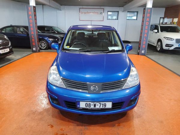 Nissan Tiida Saloon, Petrol, 2008, Blue