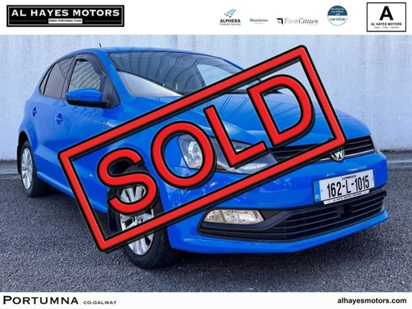 Volkswagen Polo Hatchback, Diesel, 2016, Blue