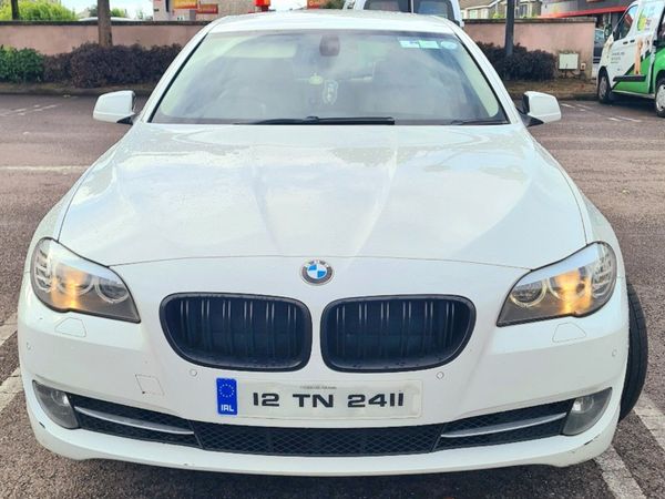 BMW 5-Series Saloon, Diesel, 2012, White