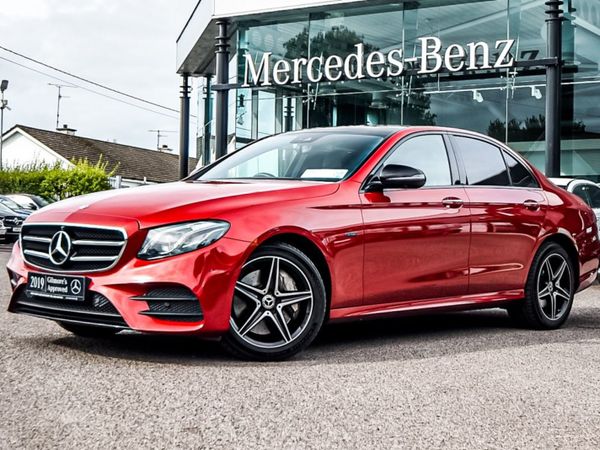 Mercedes-Benz E-Class Saloon, Diesel Plug-in Hybrid, 2019, Red