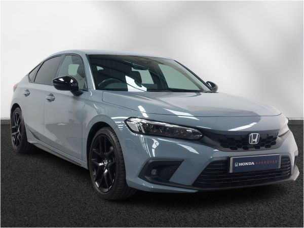 Honda Civic Hatchback, Petrol Hybrid, 2023, Grey