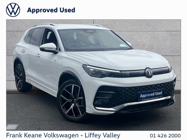 Volkswagen Tiguan SUV, Petrol Hybrid, 2024, White