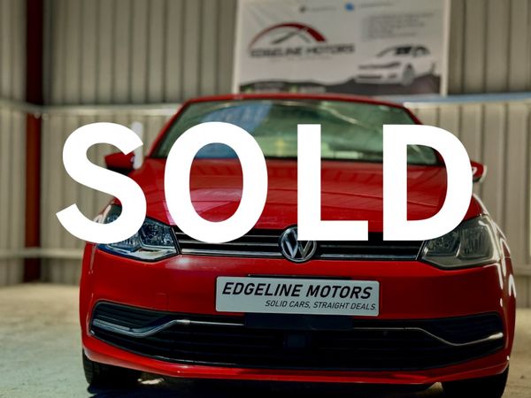 Volkswagen Polo Hatchback, Petrol, 2016, Red