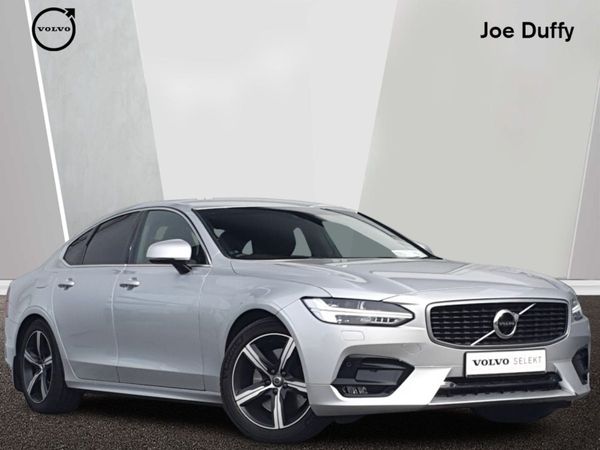 Volvo S90 Saloon, Petrol, 2019, Silver