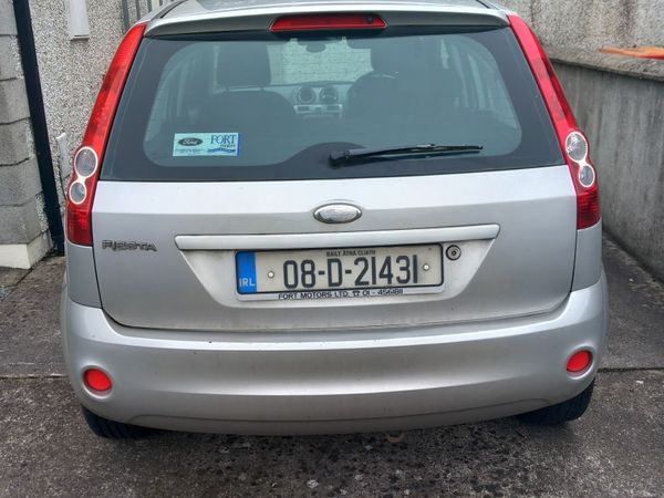 Ford Fiesta Hatchback, Petrol, 2008, Silver