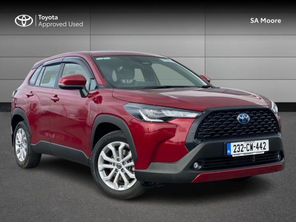 Toyota Corolla Cross Hatchback, Petrol Hybrid, 2023, Red
