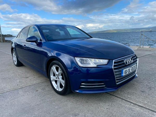 Audi A4 Saloon, Diesel, 2016, Blue