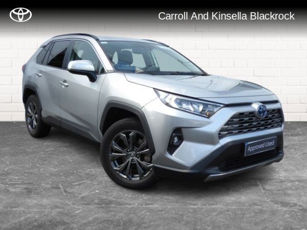 Toyota RAV4 SUV, Petrol Hybrid, 2022, Grey