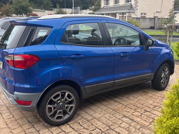 Ford EcoSport SUV, Petrol, 2016, Blue