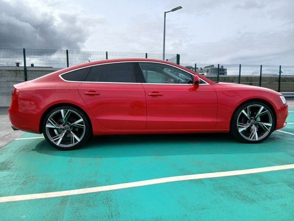 Audi A5 Hatchback, Petrol, 2014, Red
