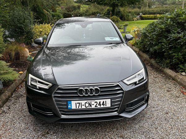 Audi A4 Saloon, Diesel, 2017, Grey