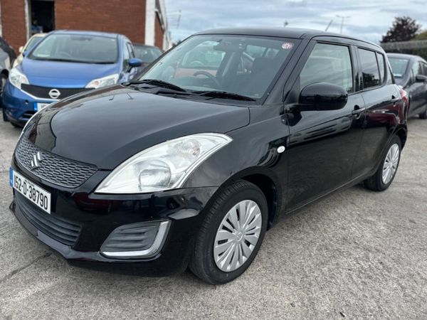 Suzuki Swift Hatchback, Petrol, 2015, Black