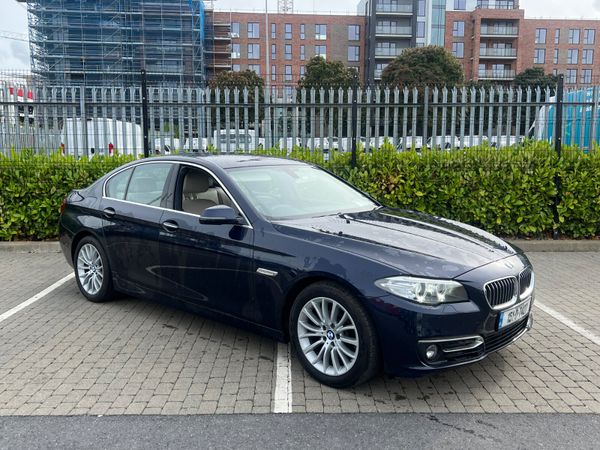 BMW 5-Series Saloon, Diesel, 2015, Blue