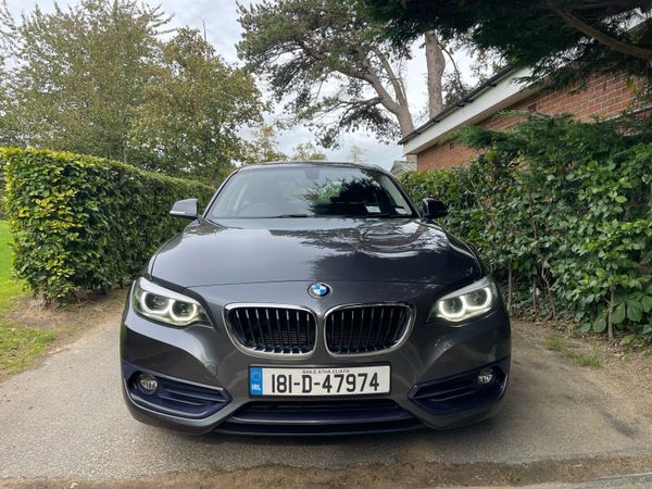 BMW 2-Series Coupe, Petrol, 2018, Grey