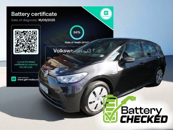 Volkswagen ID.3 Estate, Electric, 2022, Grey