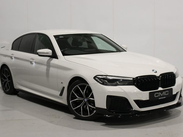 BMW 5-Series Saloon, Diesel, 2021, White
