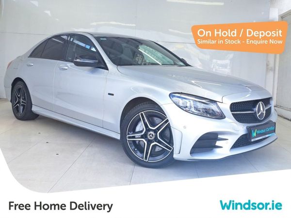 Mercedes-Benz C-Class Saloon, Diesel Plug-in Hybrid, 2021, Silver